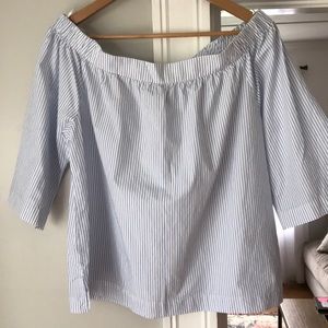 Madewell off the Shoulder Top